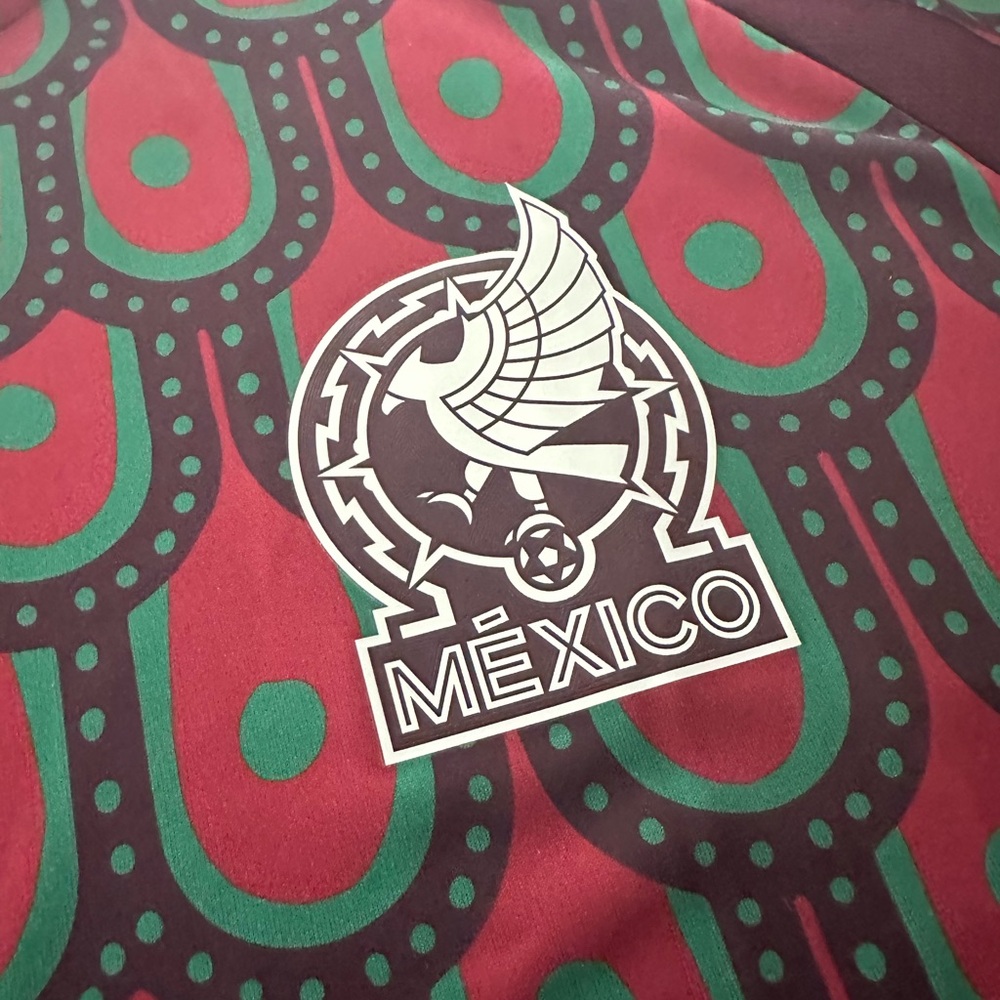 Adidas Mens Mexico home jersey 2024 authentic soccer jersey - Picture 7 of 10